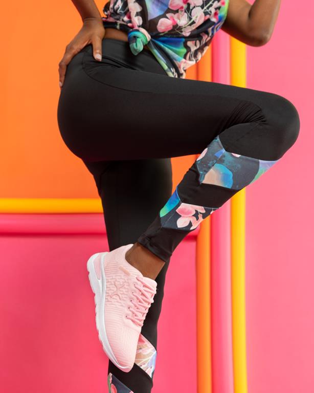 Calça Legging Feminina Oxer Recortes Estampados