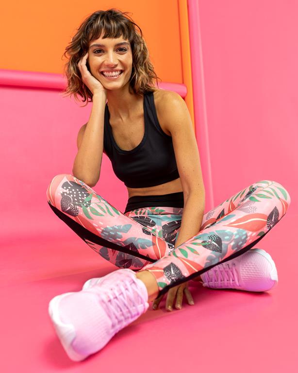 Calça Legging Oxer Feminina Detalhe Lateral