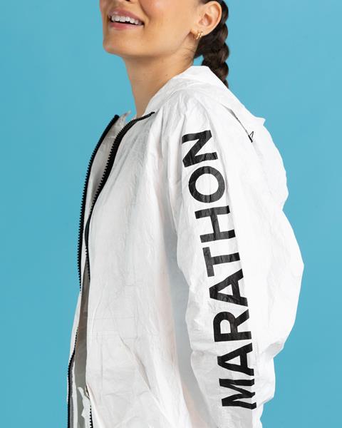 Jaqueta Oxer com Capuz Marathon Papel Reciclado - Feminina