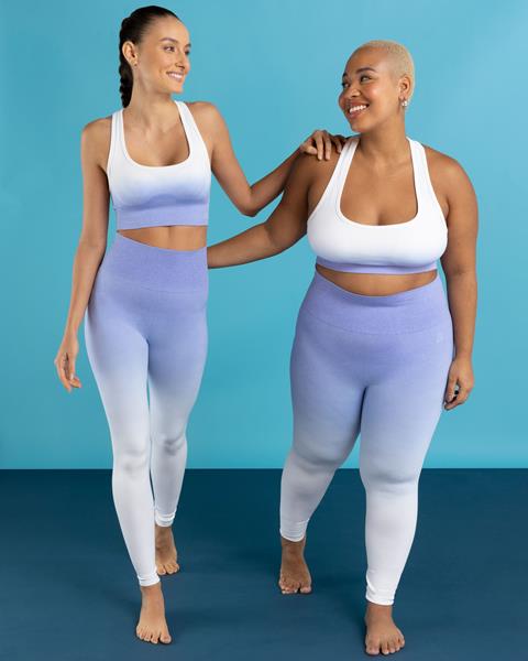 Calça Legging Feminina Oxer Yoga Sem Costura com Baixa Compressão Cós Baixo