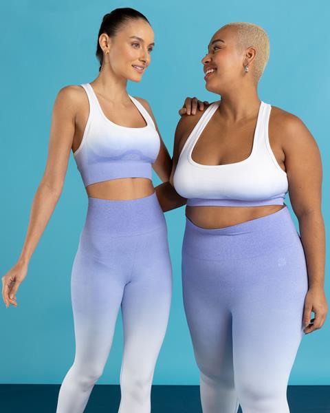 Calça Legging Feminina Oxer Yoga Sem Costura com Baixa Compressão Cós Baixo