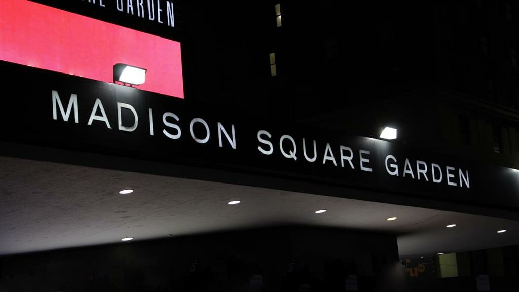 entrada do Madison Square Garden