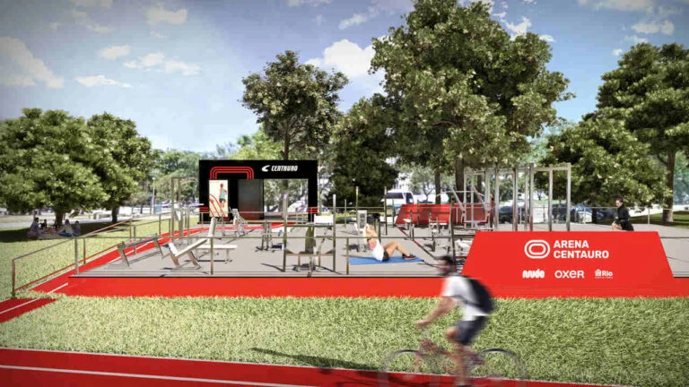 Arena Centauro: Nova academia gratuita na Lagoa Rodrigo de Freitas