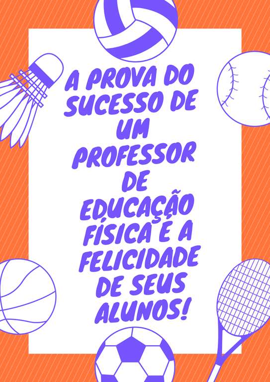 frase de dia do educador físico
