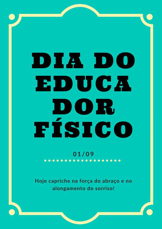frase de dia do educador físico