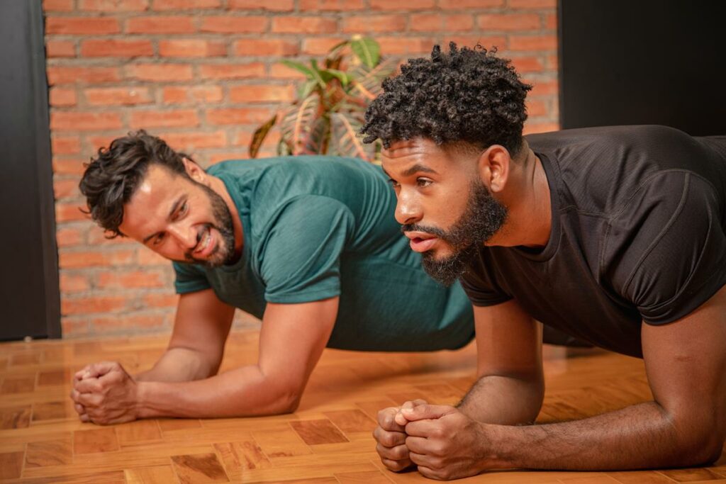 Exercício de prancha