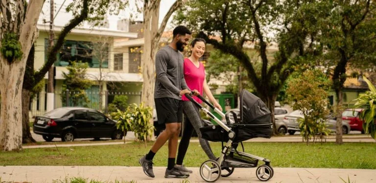 caminhar no parque