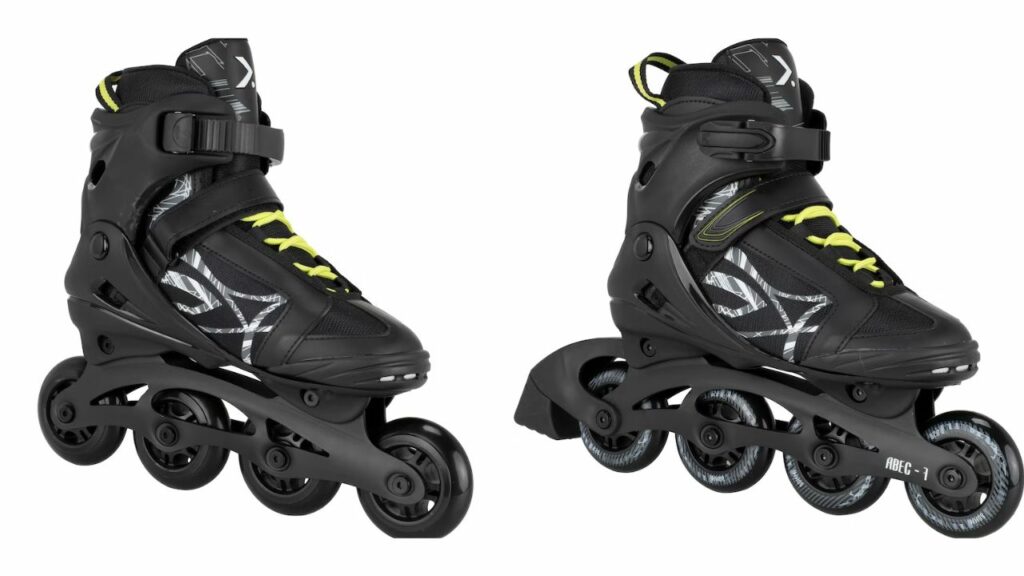 Patins Oxer Byte - In Line - Fitness - ABEC 7 - Adulto